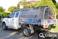 Grant Martin Plumbing service truck